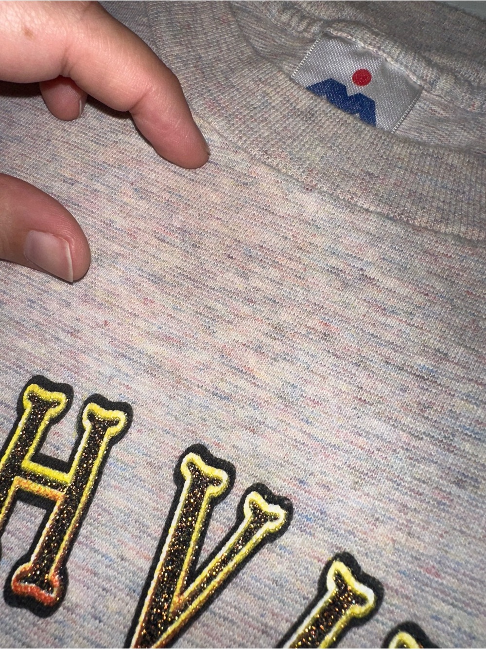 Vtg 90s Nashville Glittery Cotton Tshirt - Picture 7 of 10